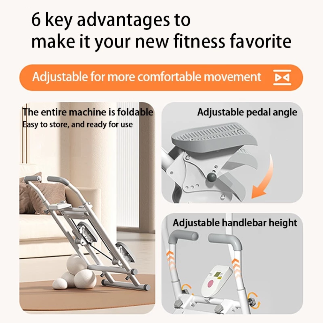 Foldable Stepper Climbing Machine