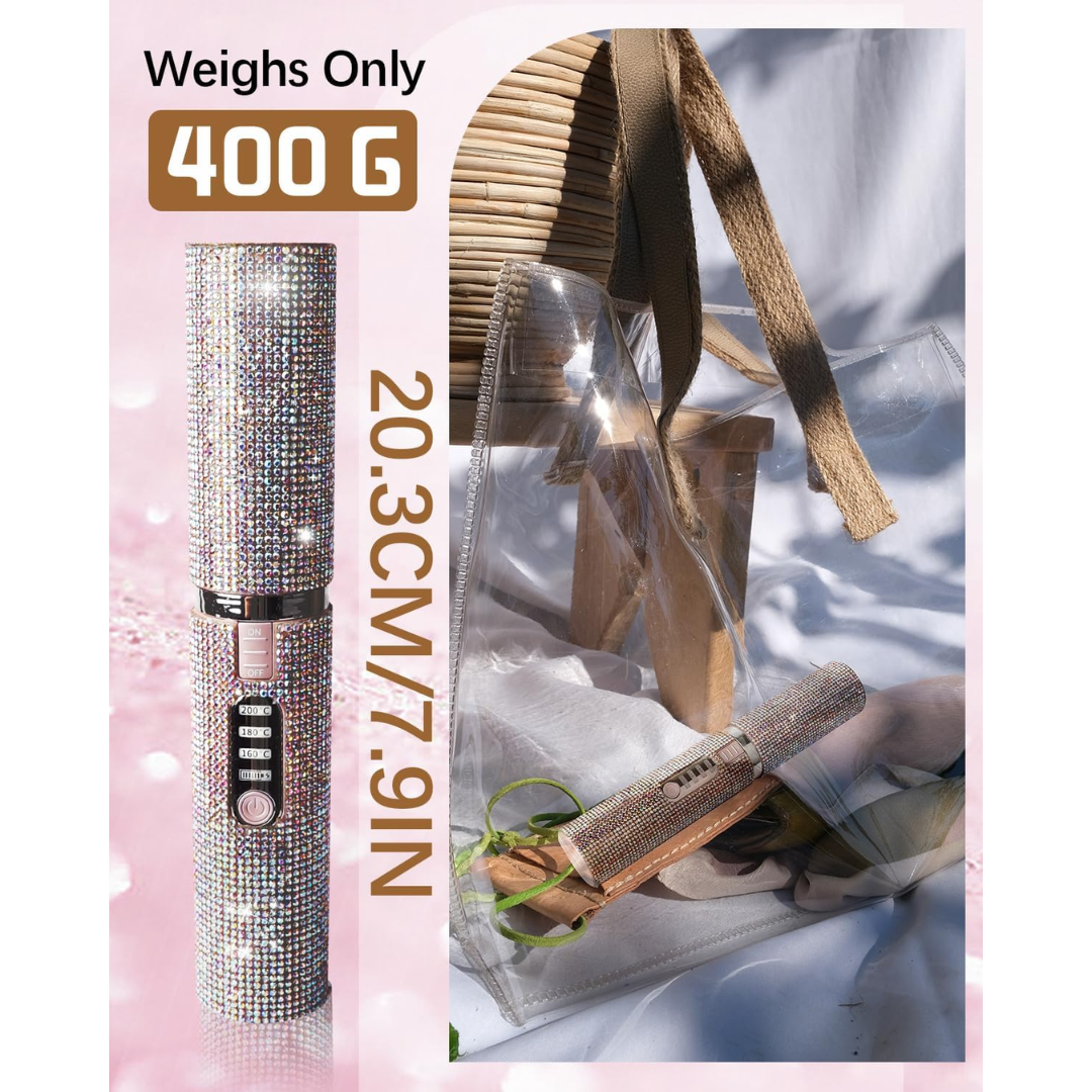 Gemstone Wireless Hair Straightener