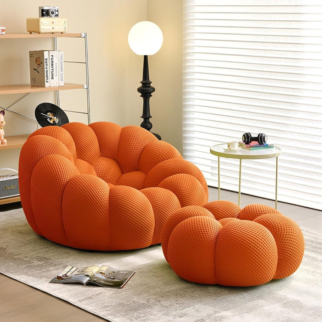 Modern Bubbling Lazy Bean Bag Couch - Single