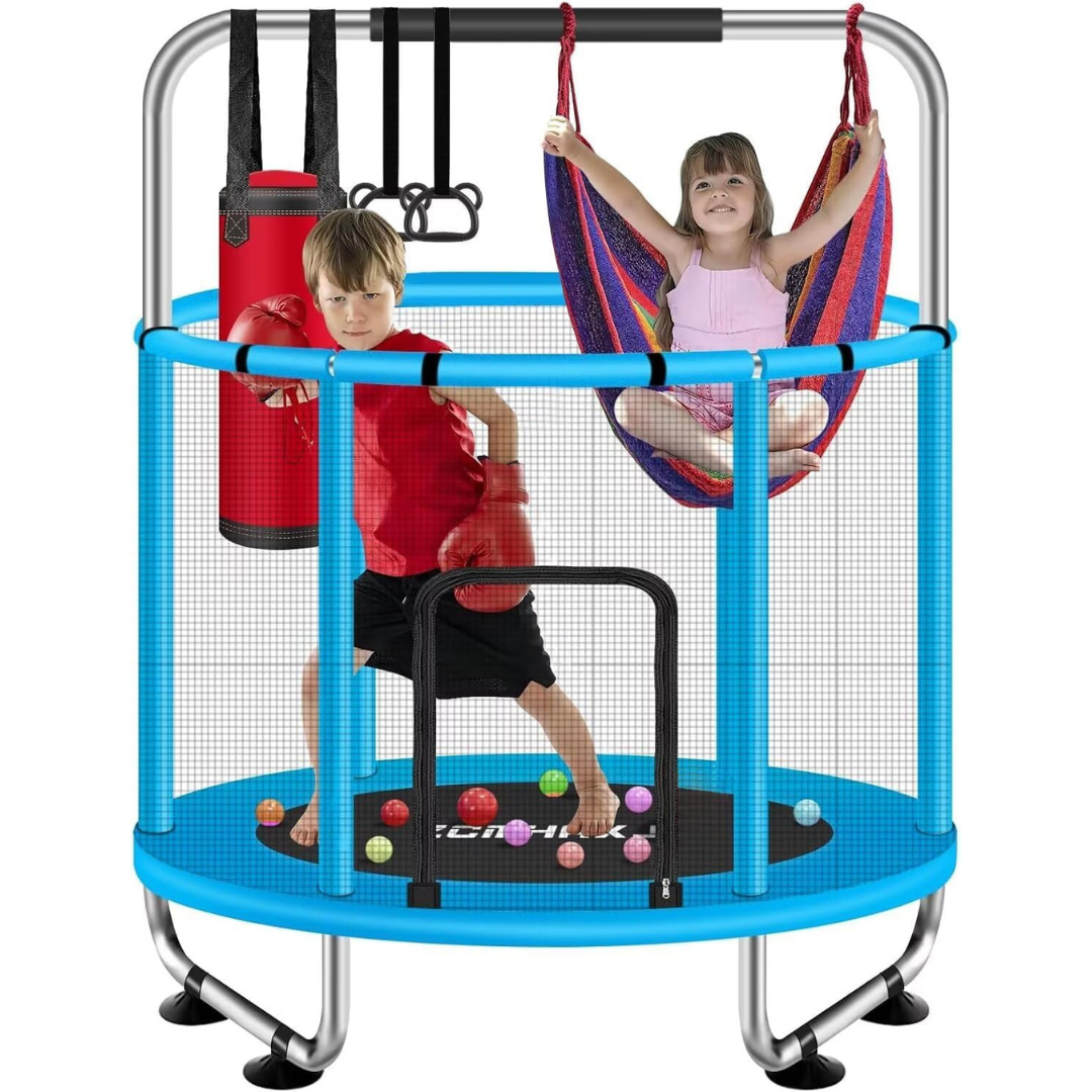 Trampoline for Kids with Enclosure