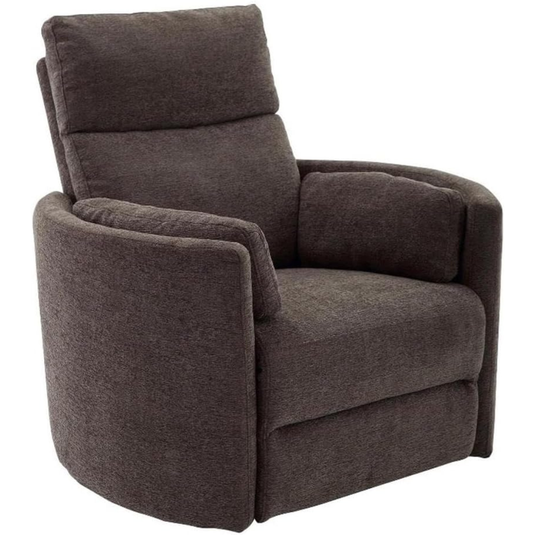Swivel Glider Recliner in Ivory
