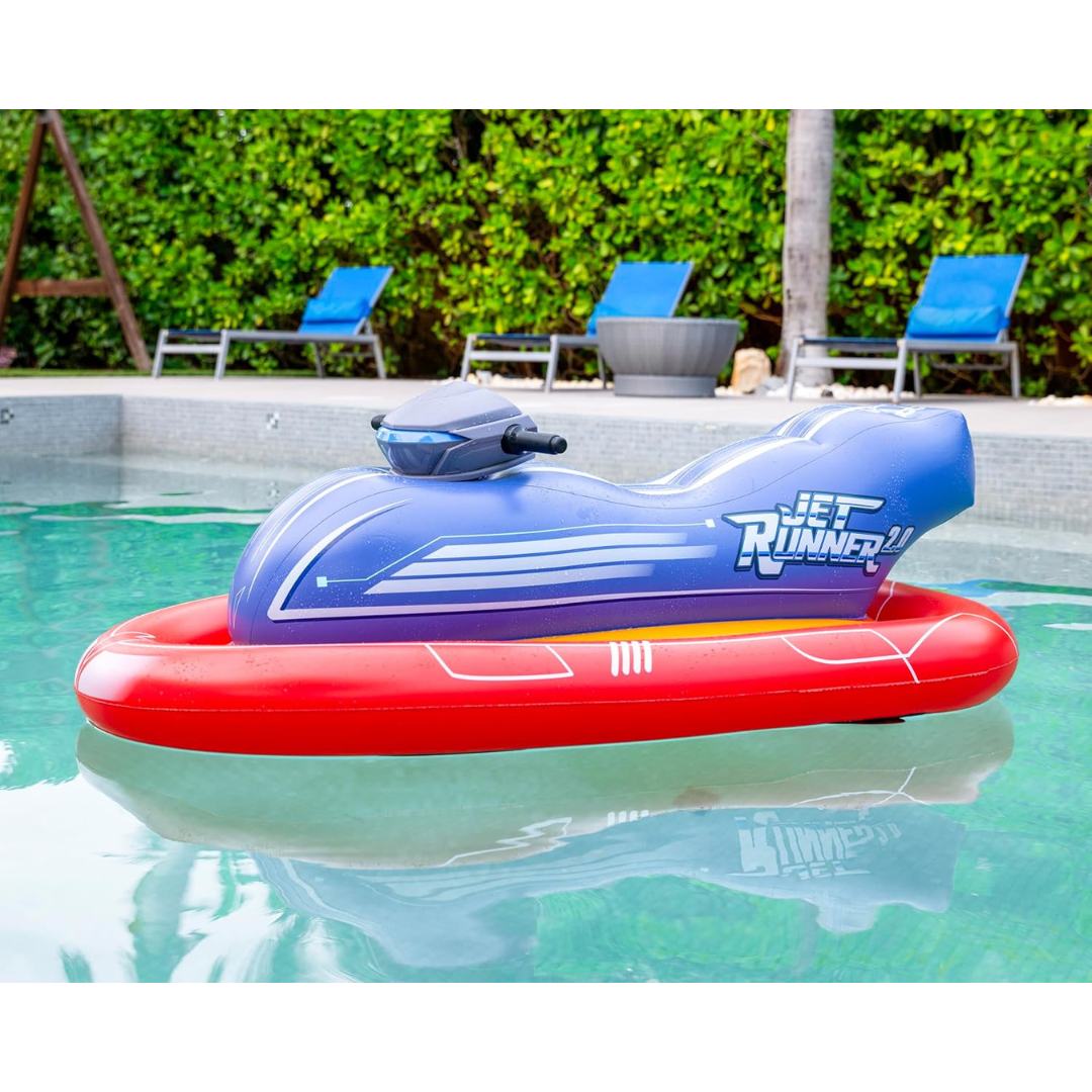 Inflatable Ride-On Watercraft Pool Float - Perfect for The Pool or Lake