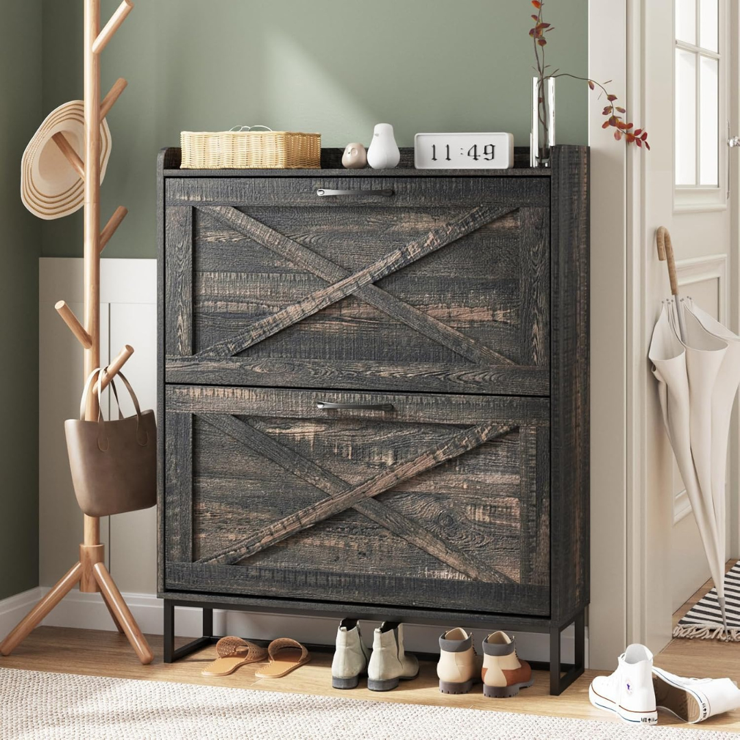 Entryway Shoe Storage Cabinet