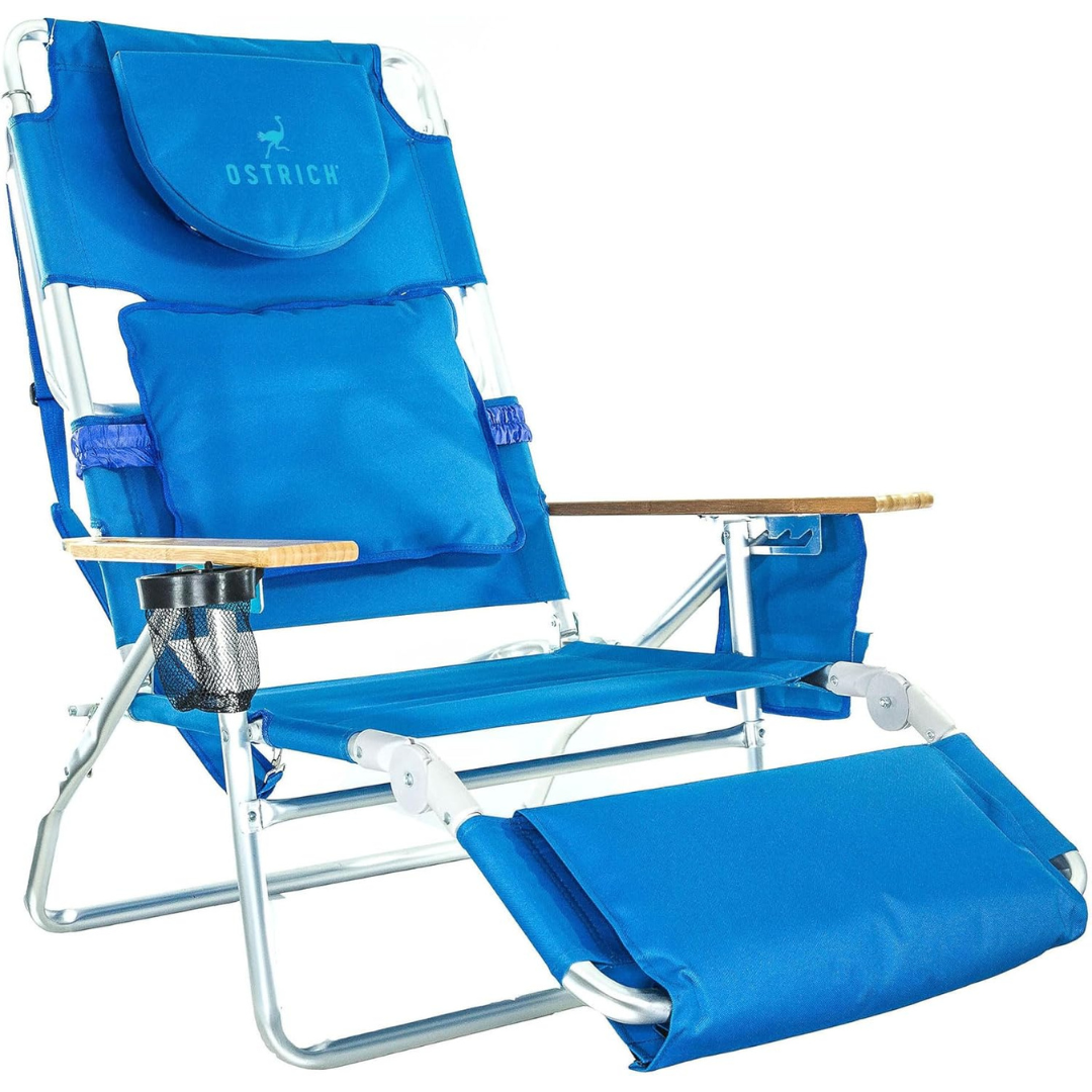 3 in 1 Folding Beach Lounger