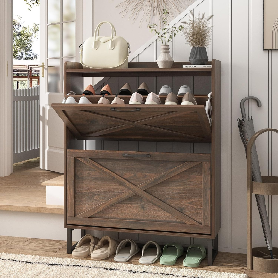 Entryway Shoe Storage Cabinet