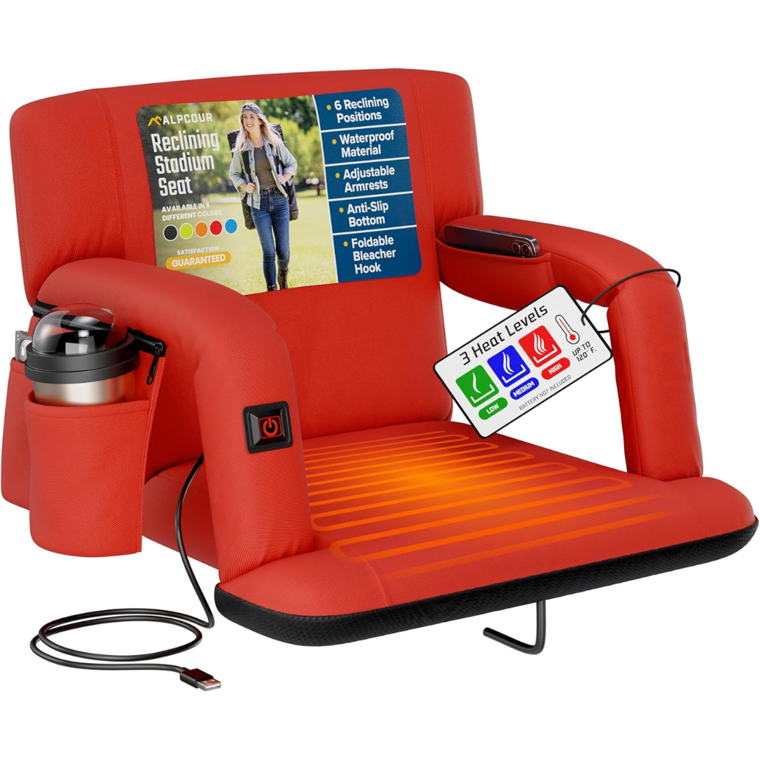 Heating Massage Stadium Chair
