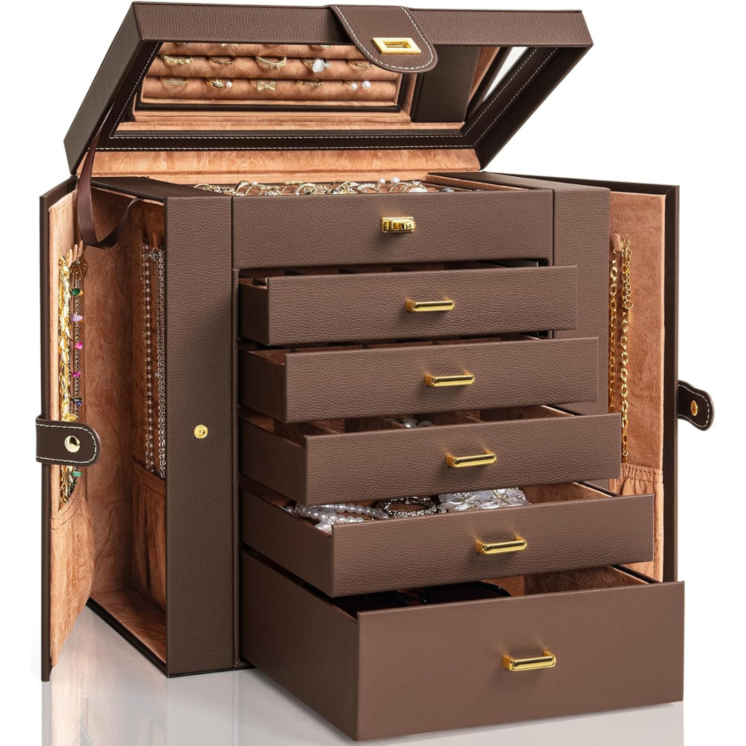 360° Rotating Jewelry Storage