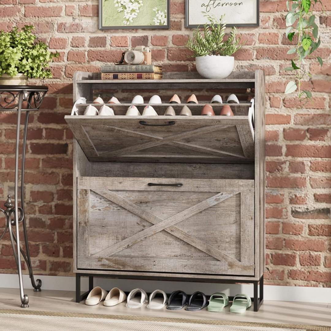 Entryway Shoe Storage Cabinet