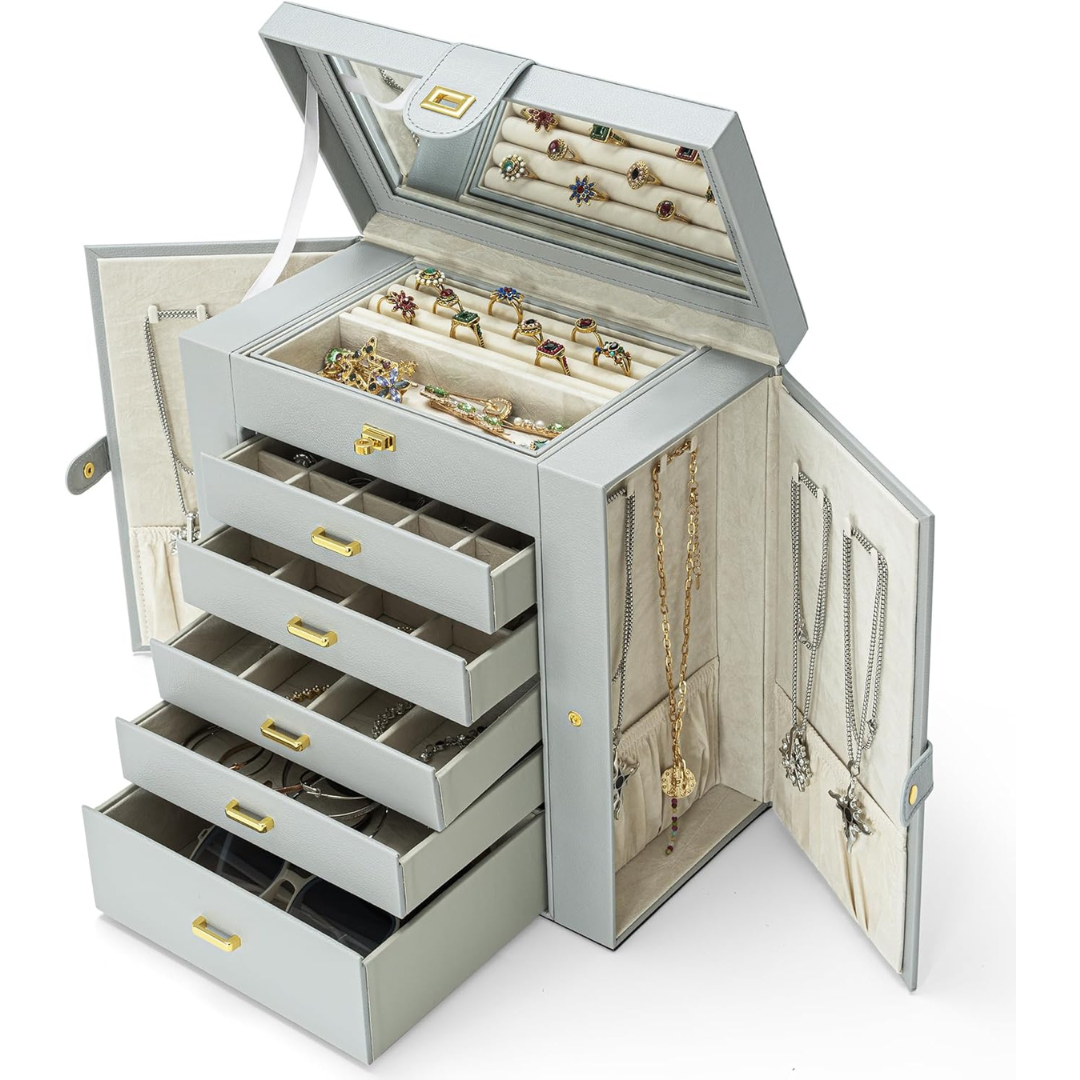 360° Rotating Jewelry Storage