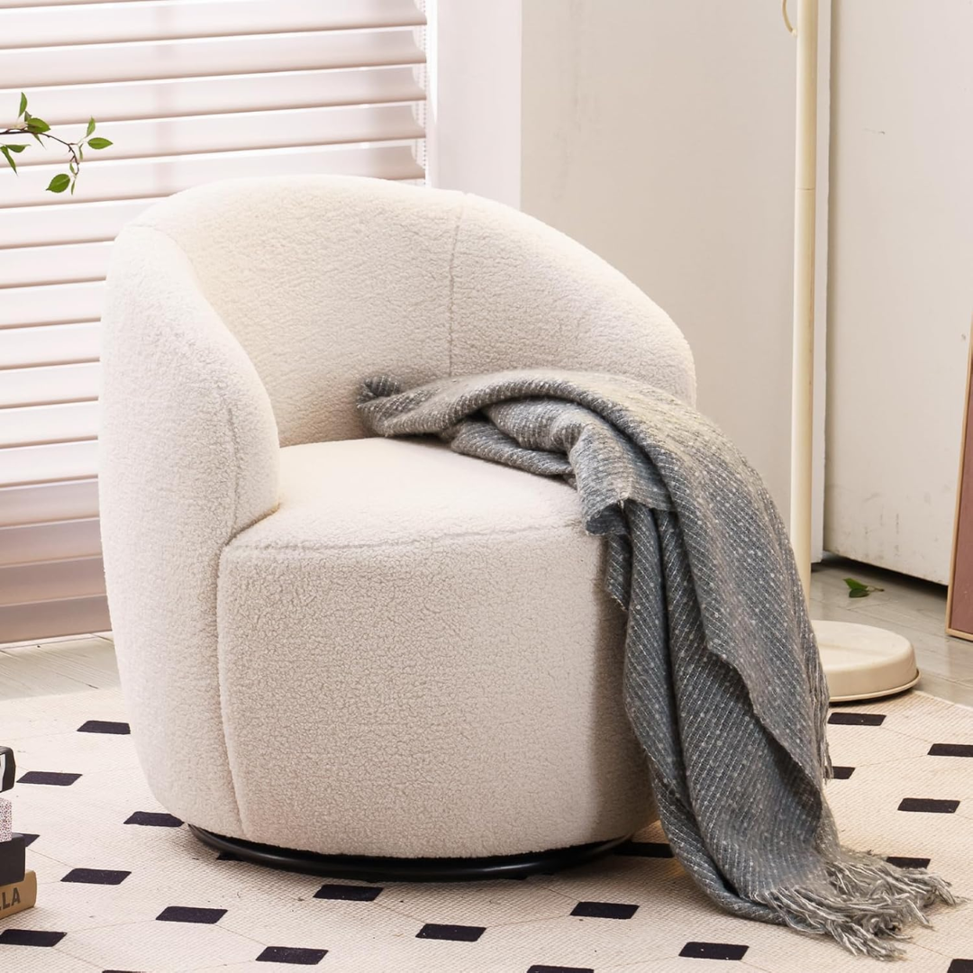 Teddy Swivel Cuddle Chair