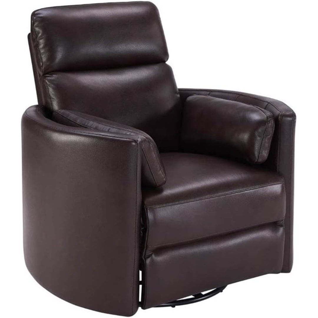 Swivel Glider Recliner in Ivory