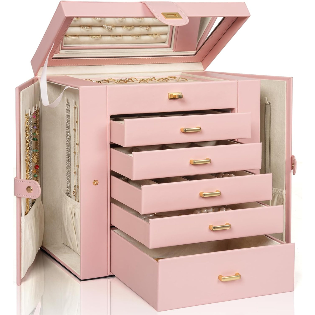 360° Rotating Jewelry Storage