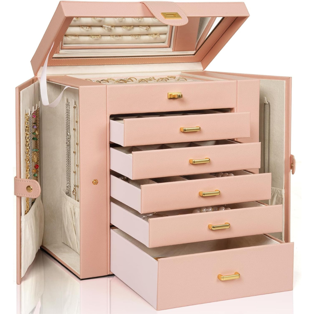 360° Rotating Jewelry Storage