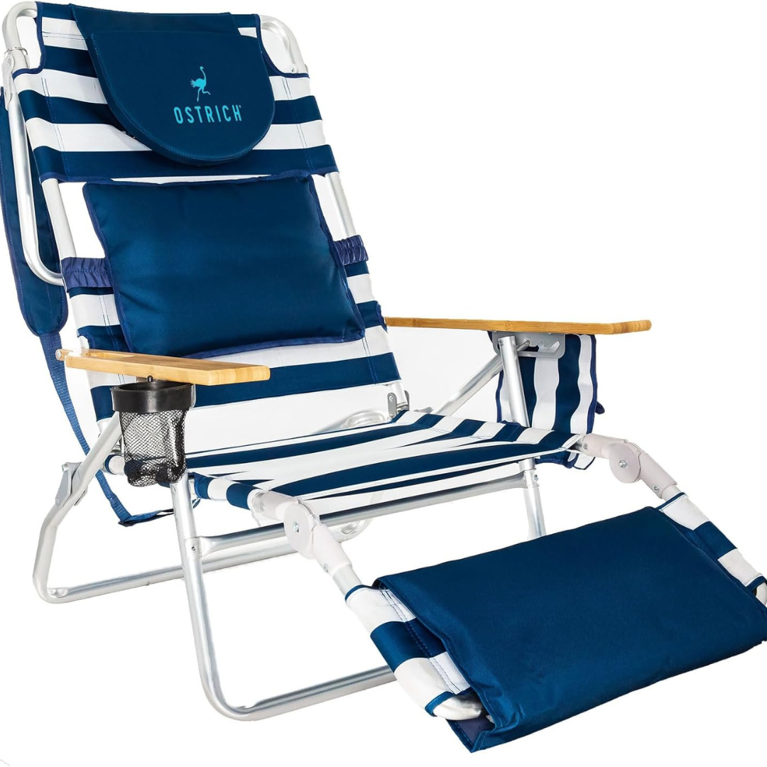 3 in 1 Folding Beach Lounger