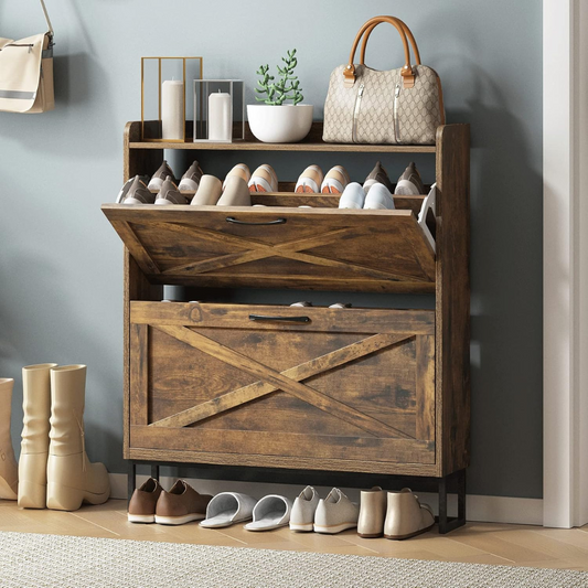 Entryway Shoe Storage Cabinet