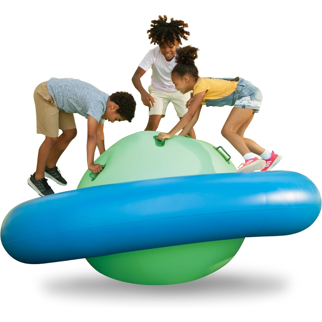 8-Foot Inflatable Dome Rocking Bouncer - Outdoor