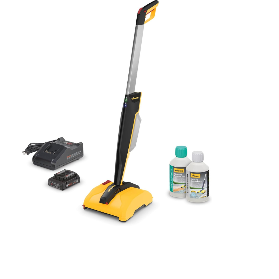 Cordless Outdoor Patio and Deck  Power Brush Cleaner