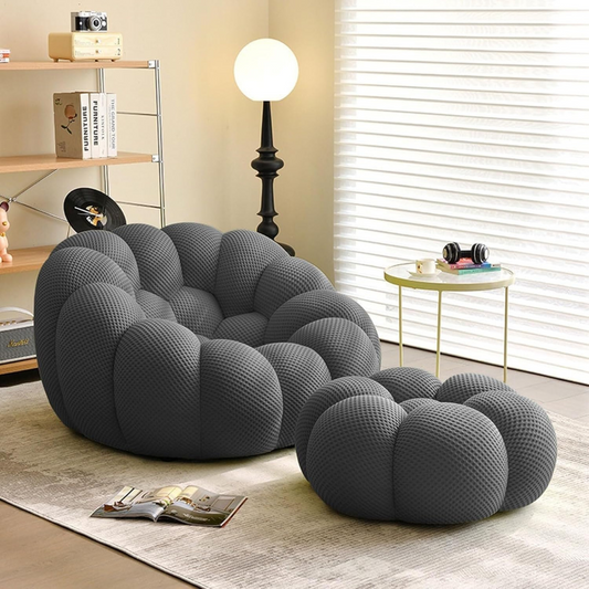 Modern Bubbling Lazy Bean Bag Couch - Single