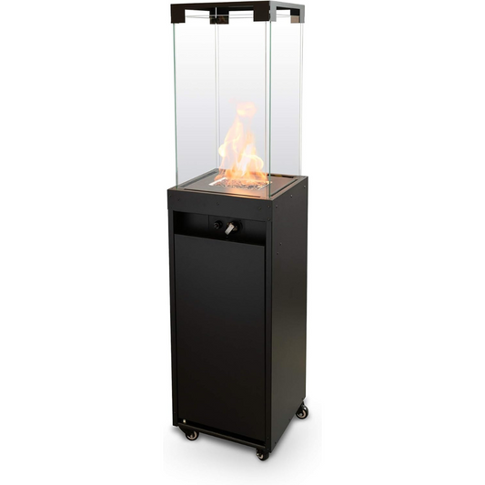 Portable and freestanding propane heater for garden