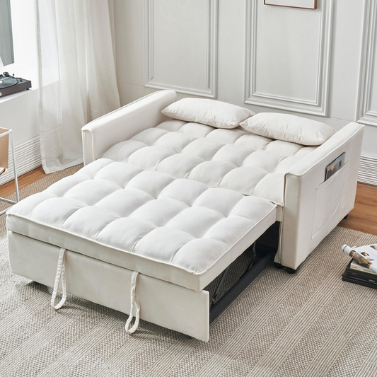Sofa Bed with Adjustable Backrest