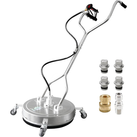 Pressure Washer Surface Cleaner with 4 Wheels