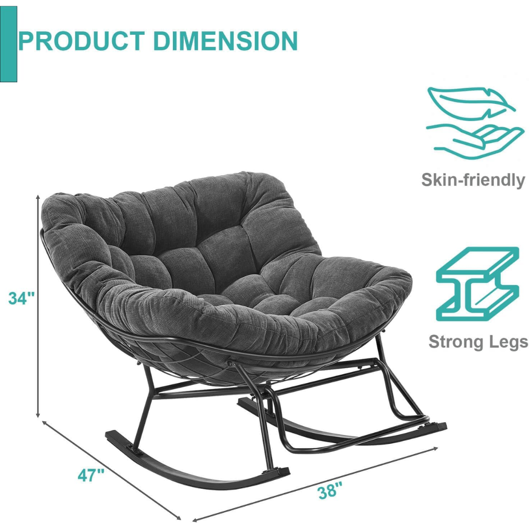 Nursery Ergonomic  Rocking Chair