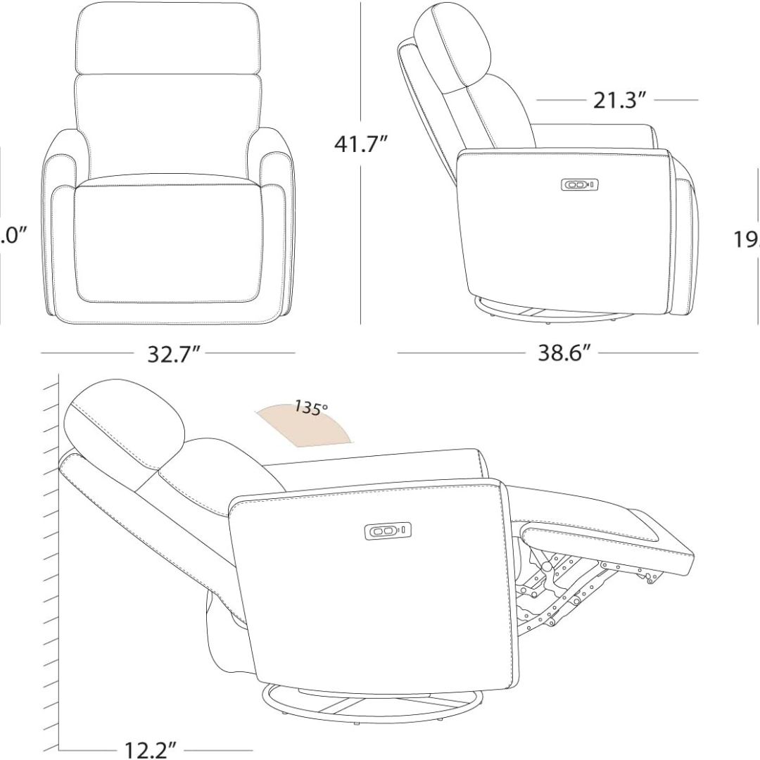 Electronic Power Recliner Chair