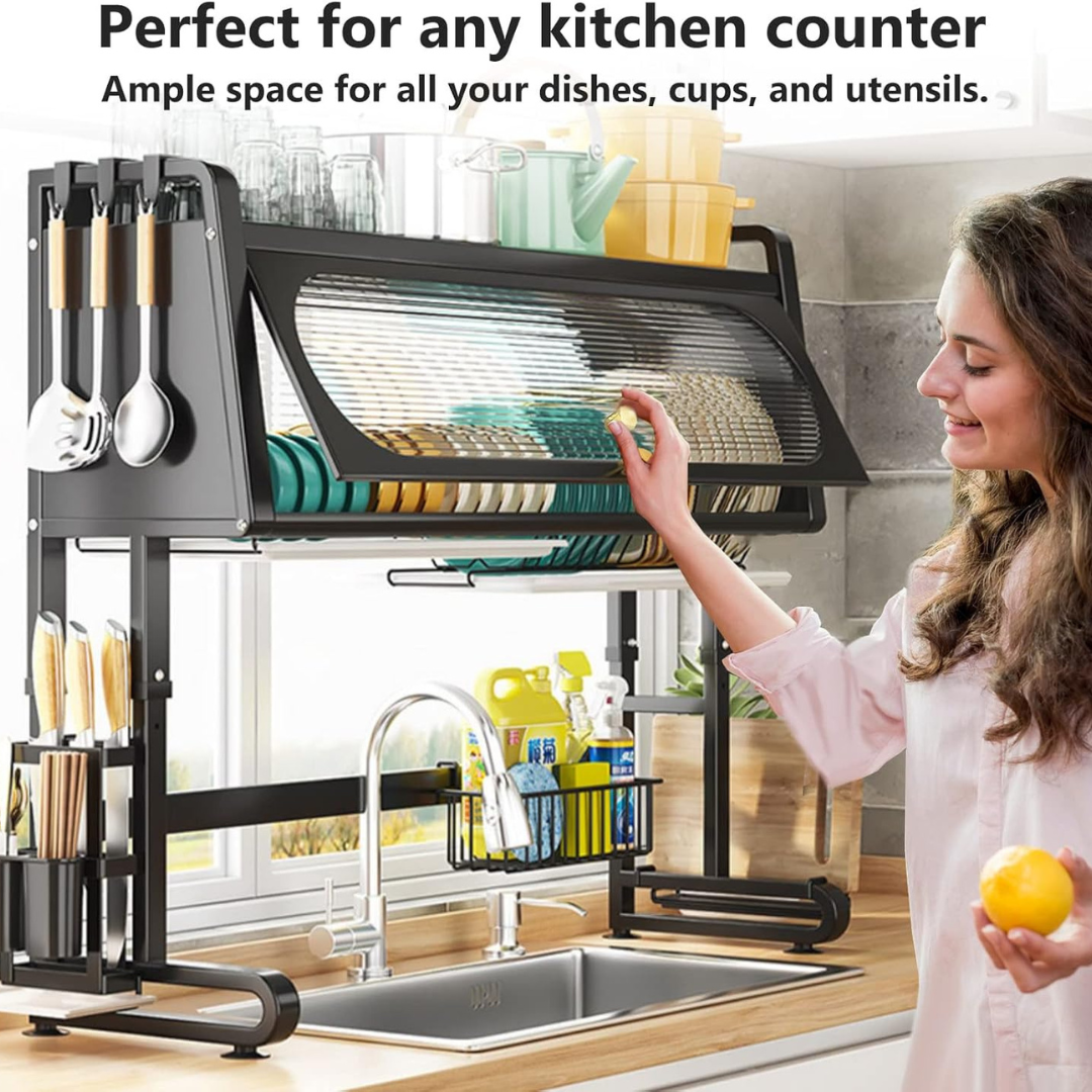 Over The Sink Dish Drying