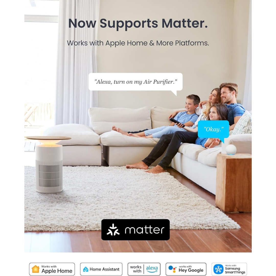 Air Purifiers Table with Matter