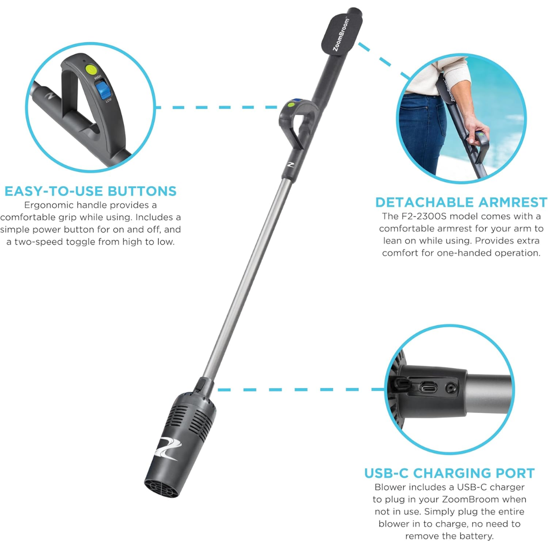 Wireless Portable Air Broom