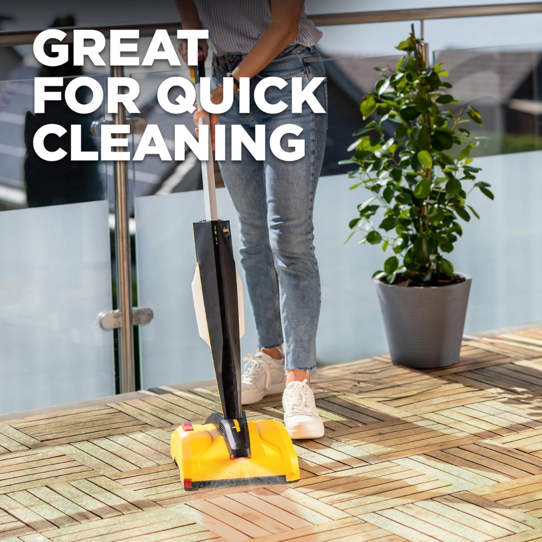 Cordless Outdoor Patio and Deck  Power Brush Cleaner