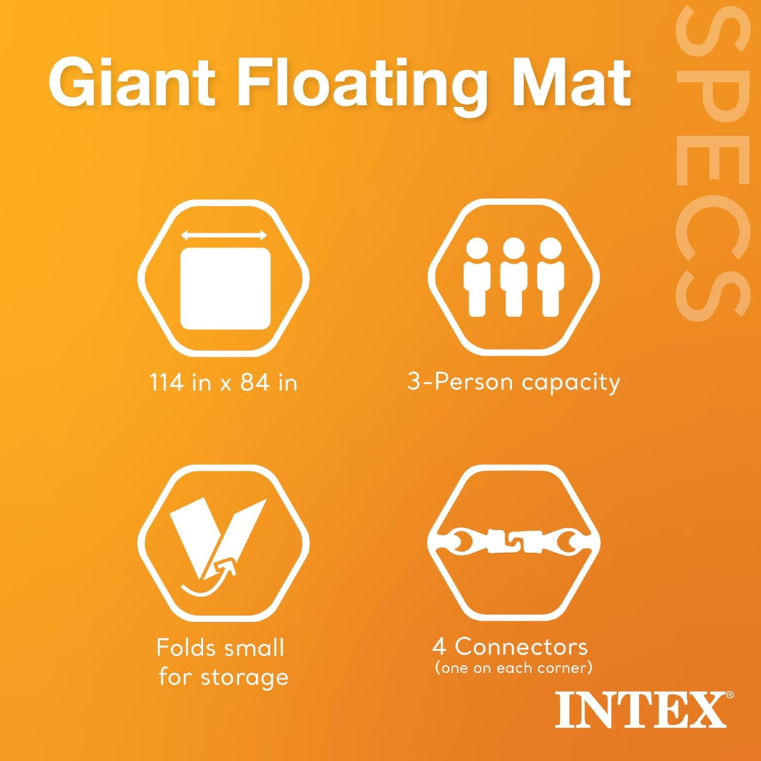 Floating Blanket - Giant Inflatable Floating Mat
