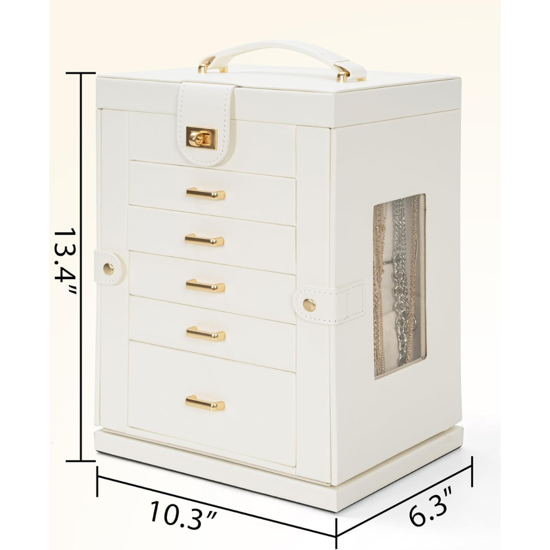 360° Rotating Jewelry Storage