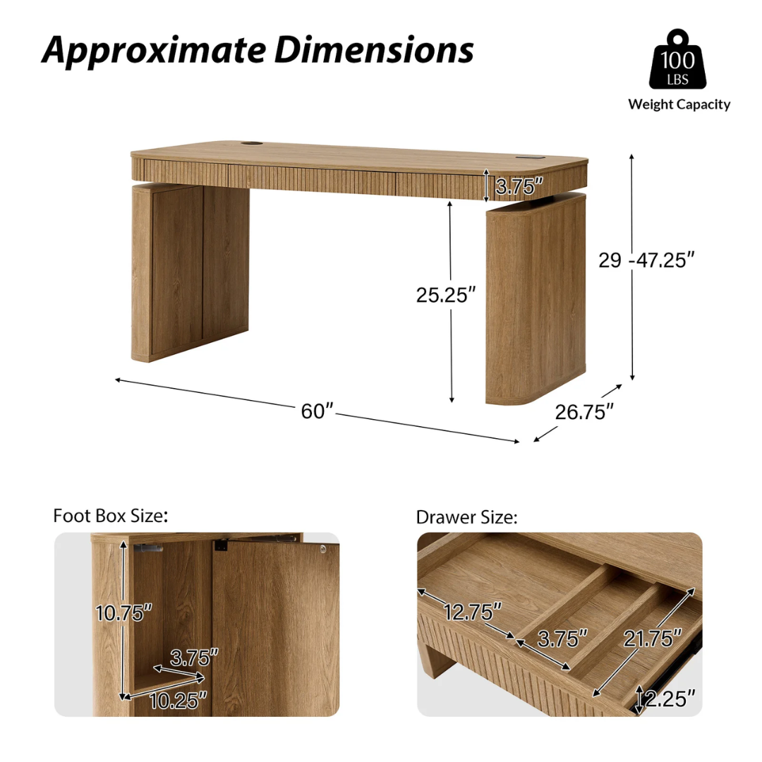 Modern Electric Adjustable Standing Desk