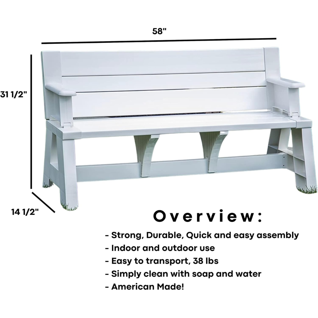 Convertible Bench Table