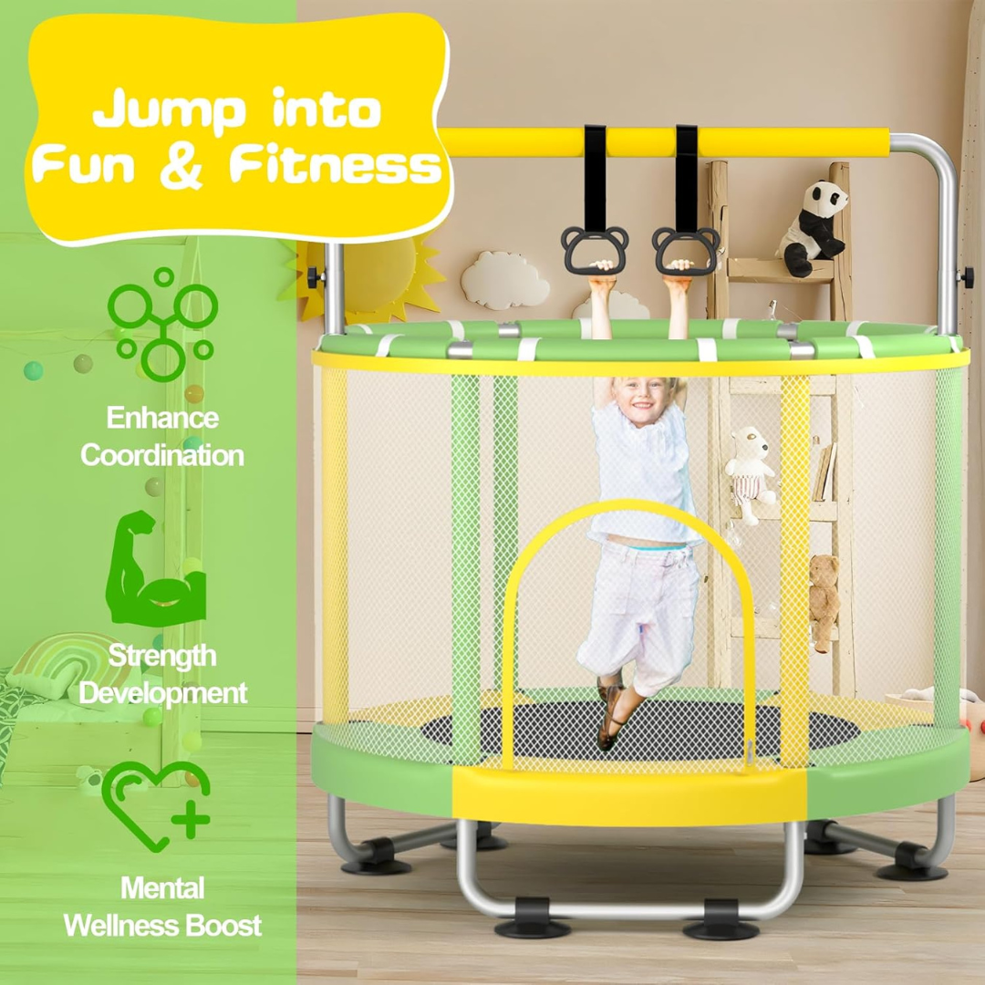 Trampoline for Kids with Enclosure