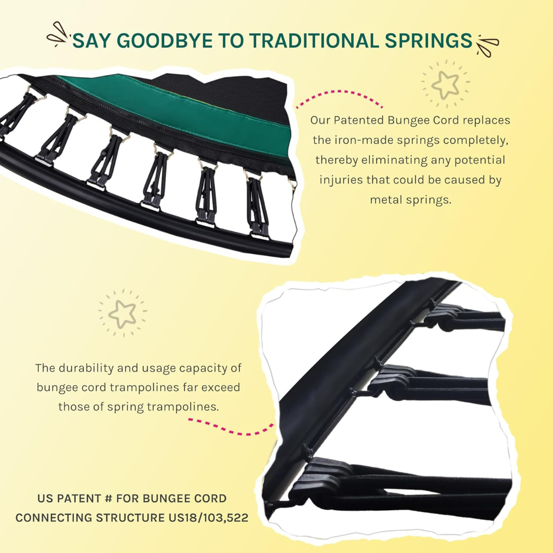 Outdoor Family Trampoline - Springless
