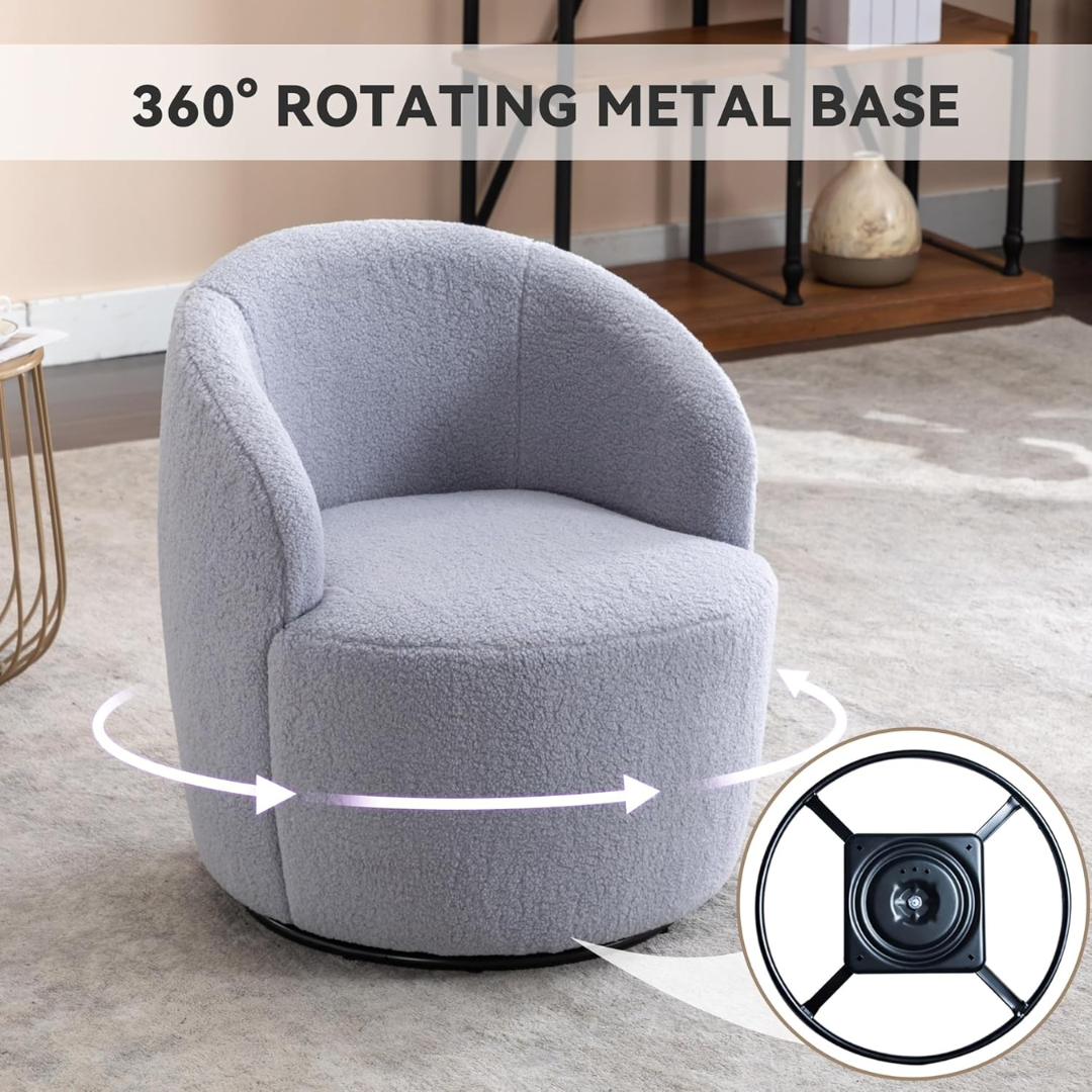 Teddy Swivel Cuddle Chair