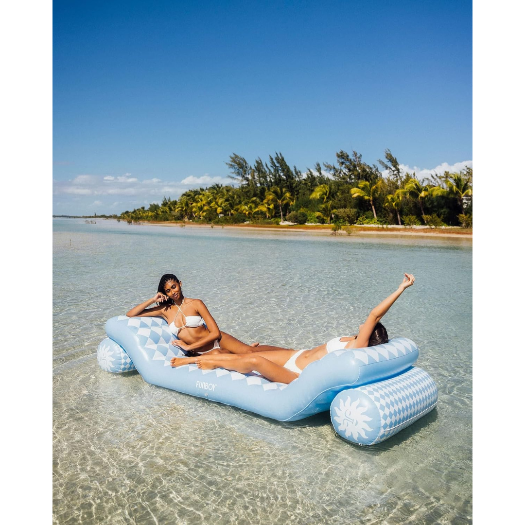 Dual-Chaise Lounger Pool Float