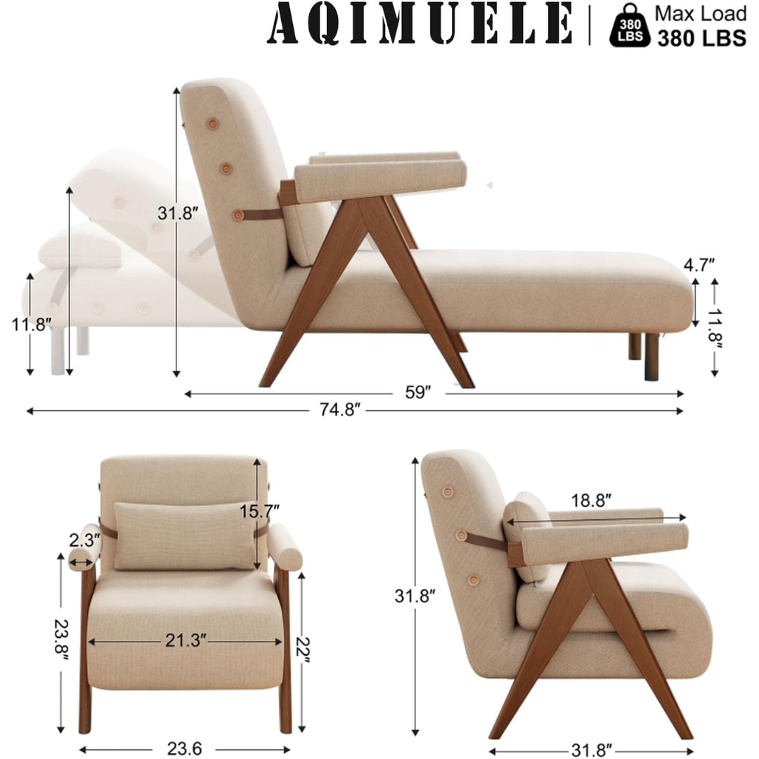 3 in 1 Extendable Sofa Bed