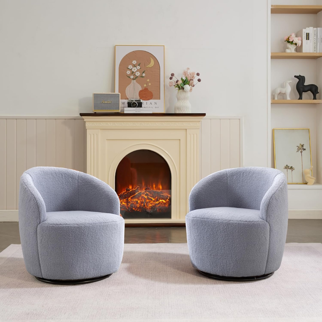 Teddy Swivel Cuddle Chair