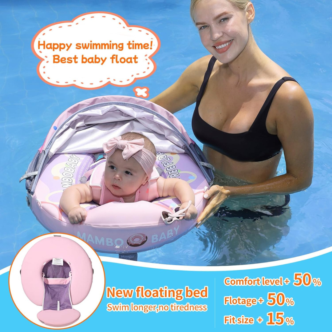 Baby Float with Canopy and Tail