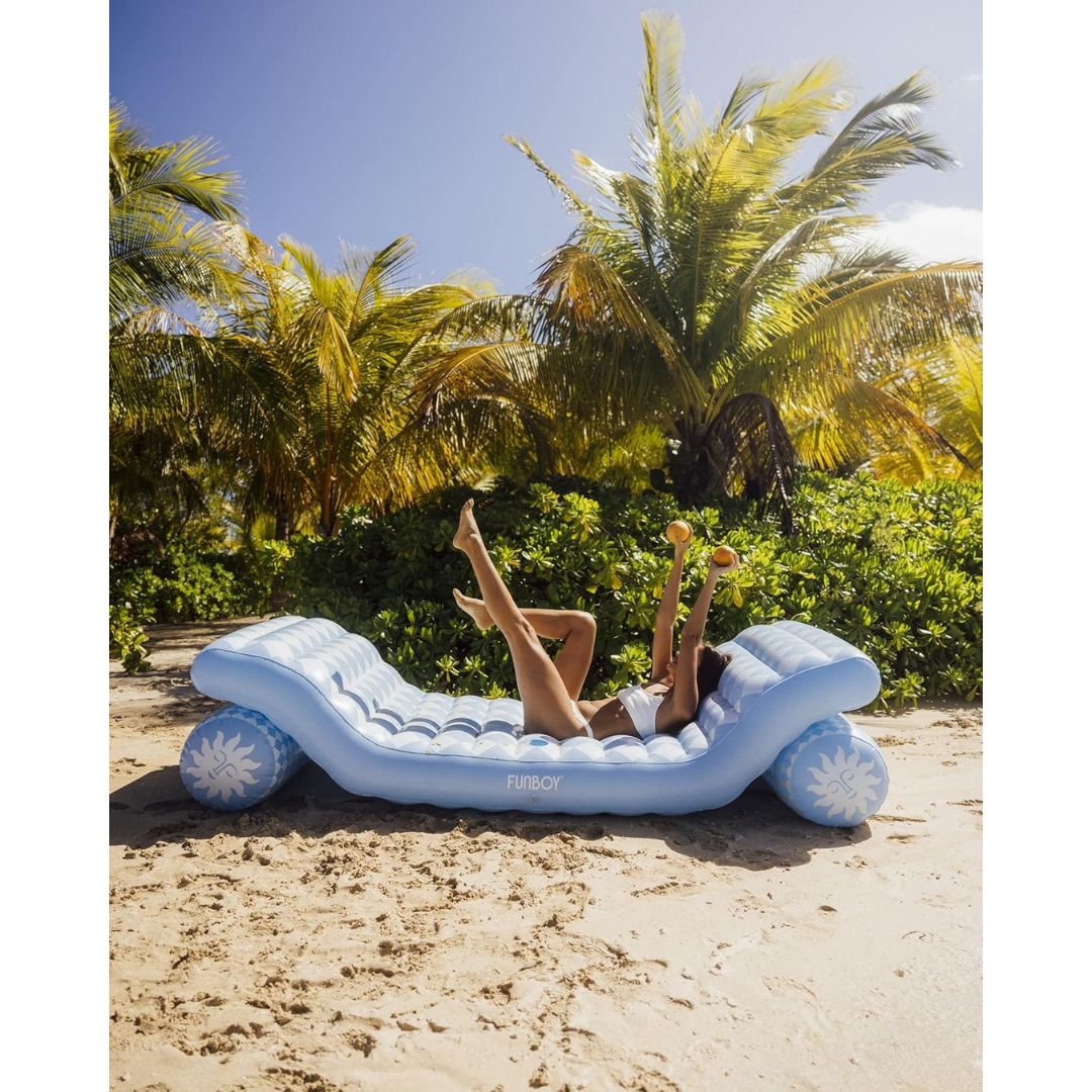 Dual-Chaise Lounger Pool Float