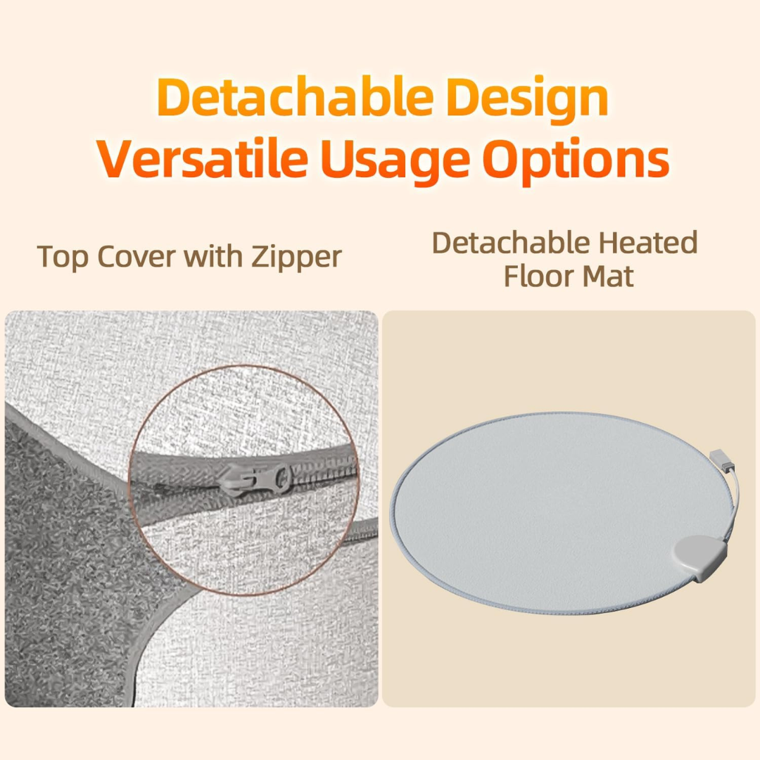 Covered Electric Foot Warmer