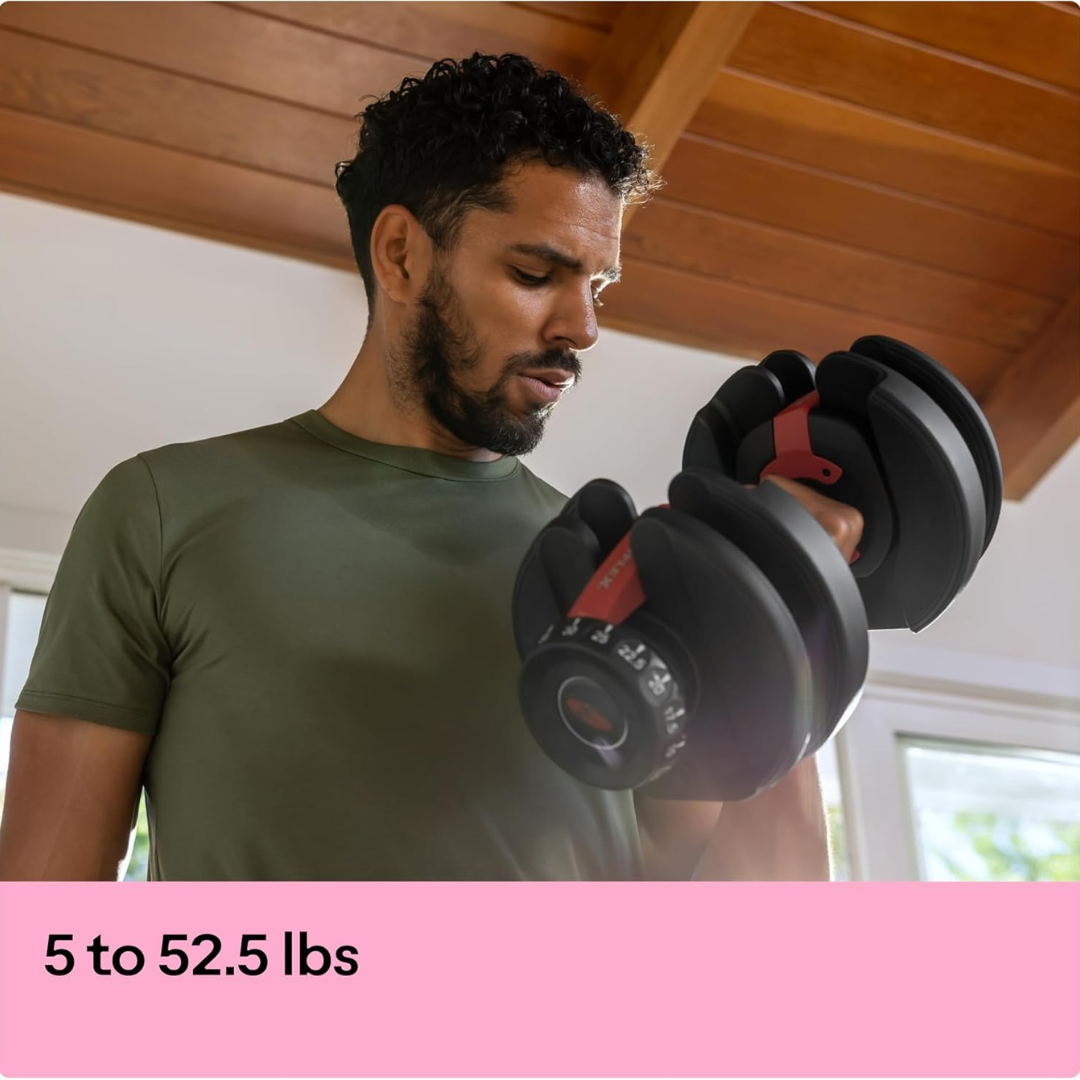 Wide Weight Adjustable Dumbbells