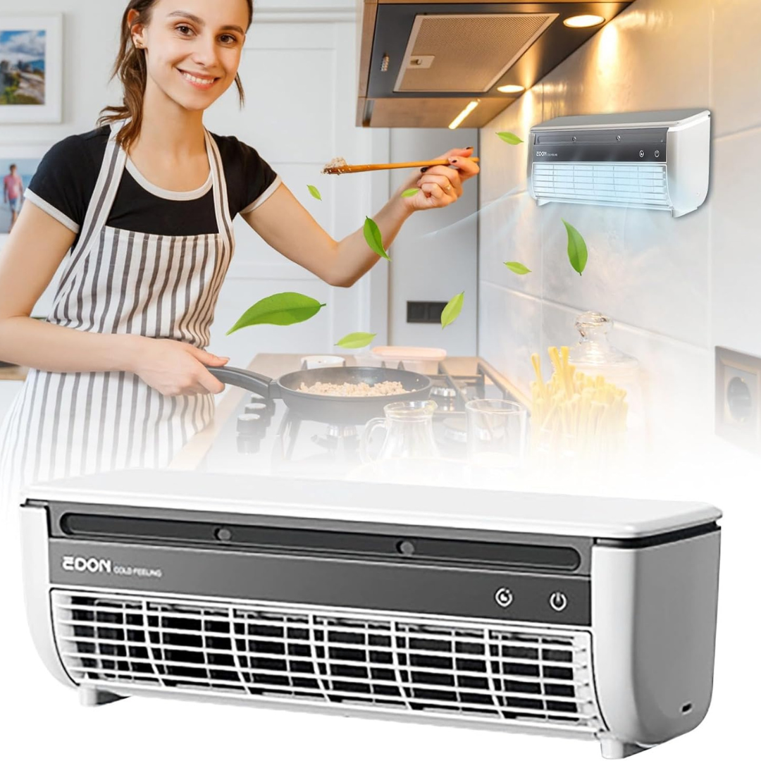 Rechargeable Fan, 3-Speed Spray, Portable Air Cooler