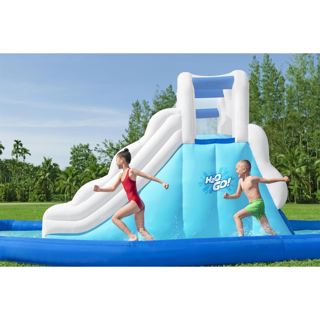 Inflatable Triple Slide - Splash Pool Water Park