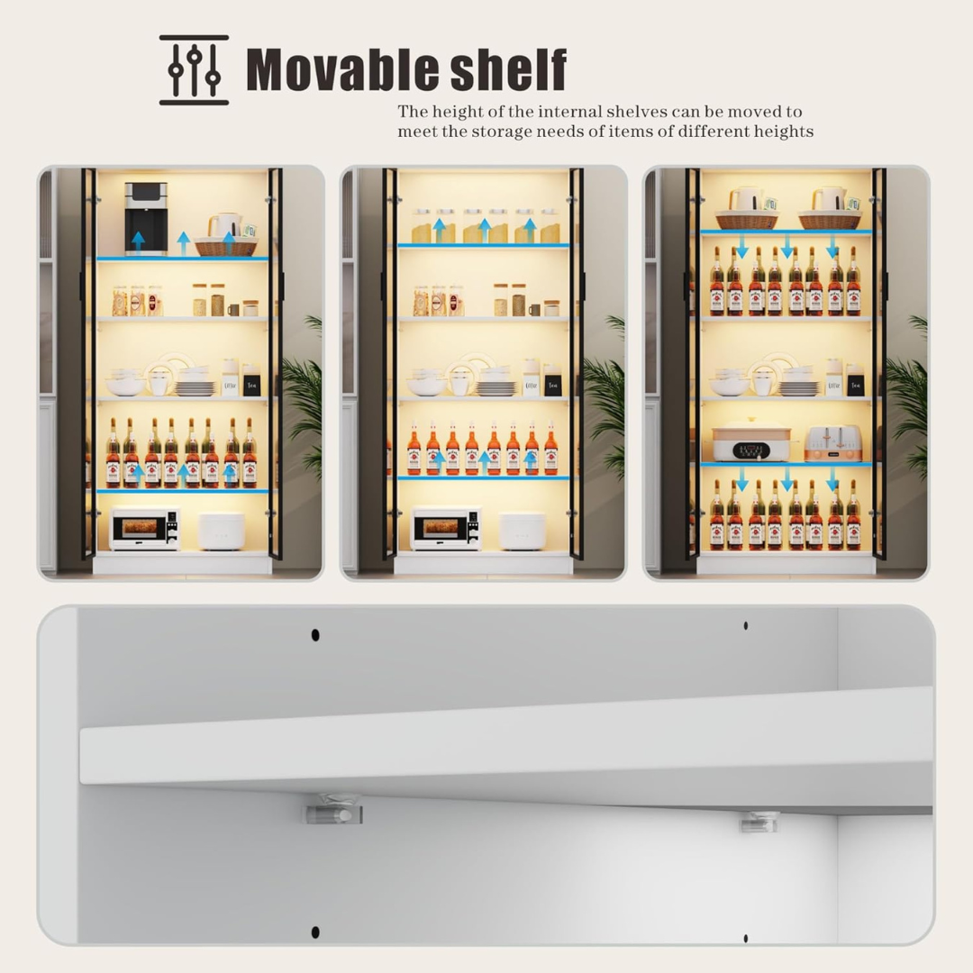 Toy Organizer with LED Lights