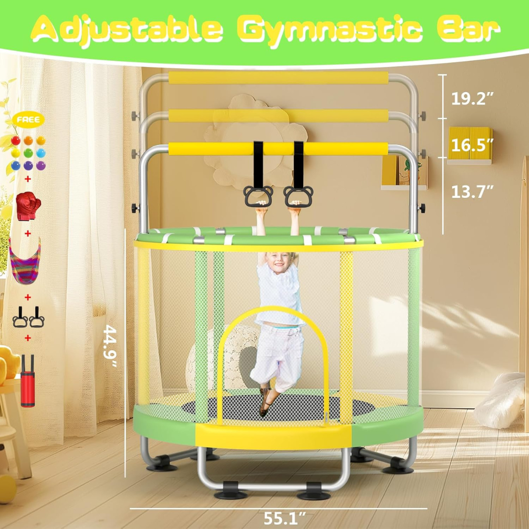 Trampoline for Kids with Enclosure