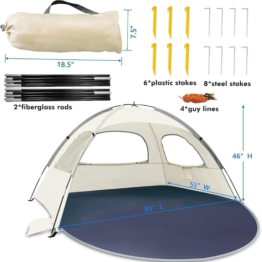Mini Portable Beach Tent